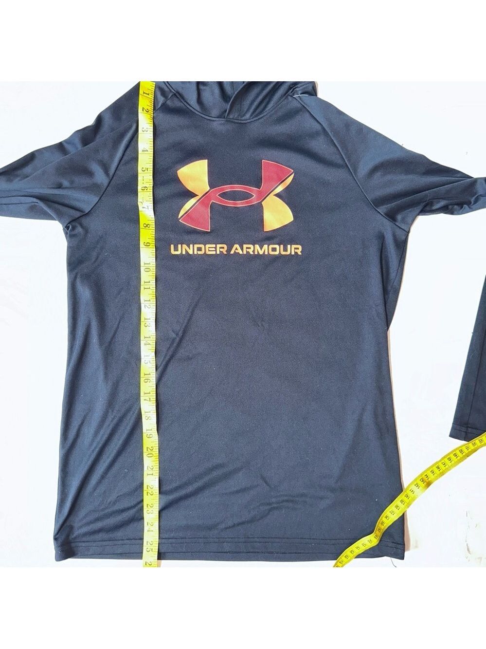 NWOT Youth XLarge Under Armour Pullover Hooded Athletic LS Shirt - Picture 5 of 5